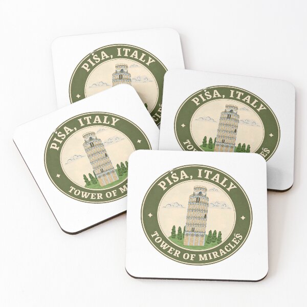 Item preview, Pisa, Italy Tower Of Miracles Italian Travel Landmark designed and sold by AncientClouds25.