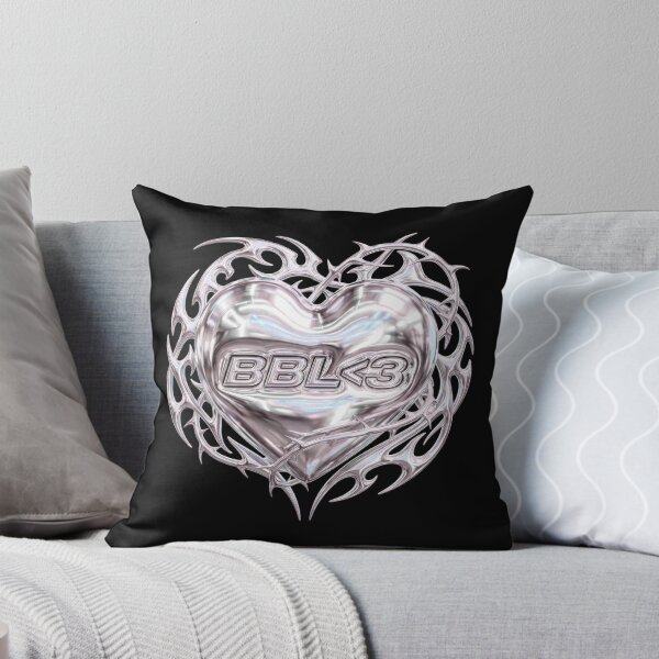 Item preview, Y2K Liquid Chrome Heart BBL Text Cyber designed and sold by nvrprooo.