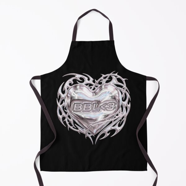 Item preview, Y2K Liquid Chrome Heart BBL Text Cyber designed and sold by nvrprooo.
