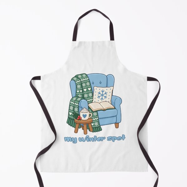 Item preview, My Winter Spot – Cozy Book Lover Reading Escape designed and sold by CleanDecor.