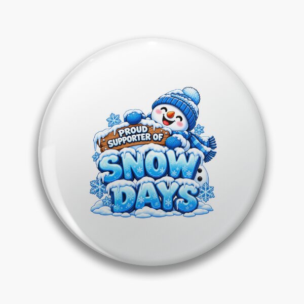 Item preview, Proud Supporter of Snow Days School Crew Teacher Humor designed and sold by ArtDesignTp.