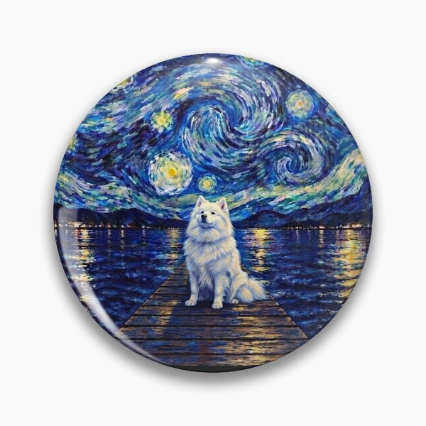 Item preview, Funny Samusky Starry Night Painting Bridge Star Mom Dad Kids designed and sold by FurryHavenPH.