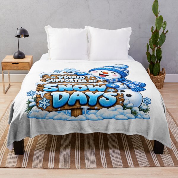 Item preview, Proud Supporter of Snow Days Funny School Teacher Crew designed and sold by ArtDesignTp.
