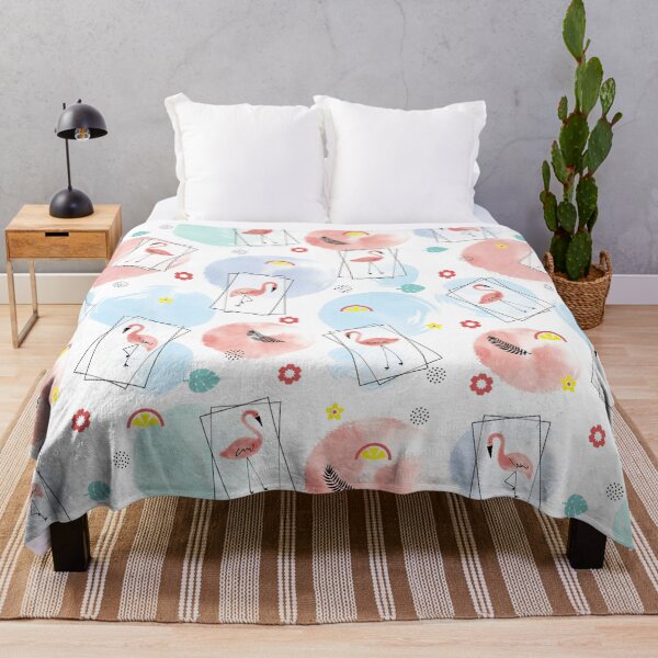 Item preview, Flamingo abstract summer time designed and sold by artgate18.