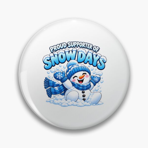 Item preview, Proud Supporter of Snow Days Funny Teacher School Humor designed and sold by ArtDesignTp.
