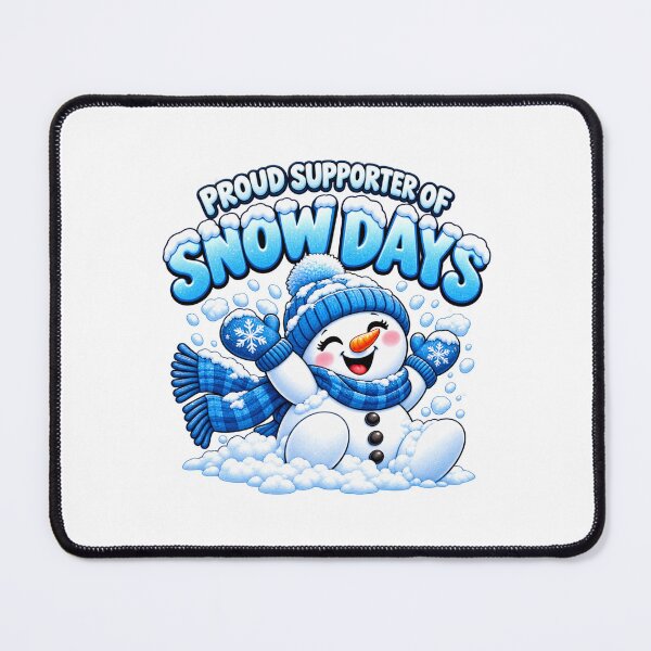Item preview, Proud Supporter of Snow Days Funny Teacher School Humor designed and sold by ArtDesignTp.