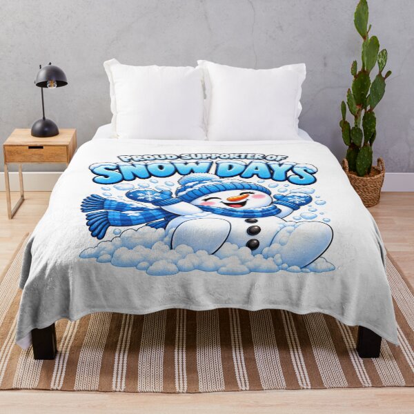 Item preview, Proud Supporter of Snow Days Funny Teacher School Humor designed and sold by ArtDesignTp.