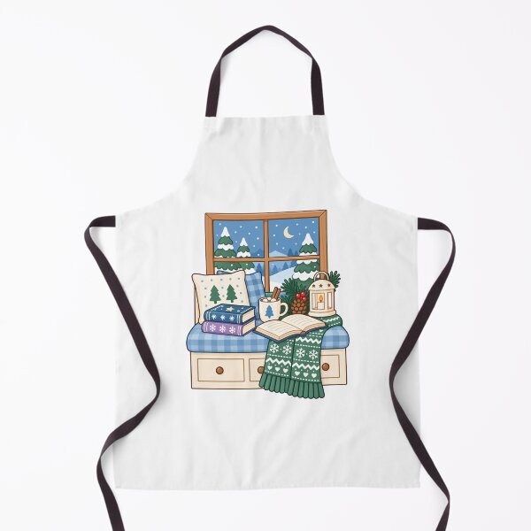 Item preview, Cozy Winter Reading Nook – Books and Hot Cocoa designed and sold by CleanDecor.