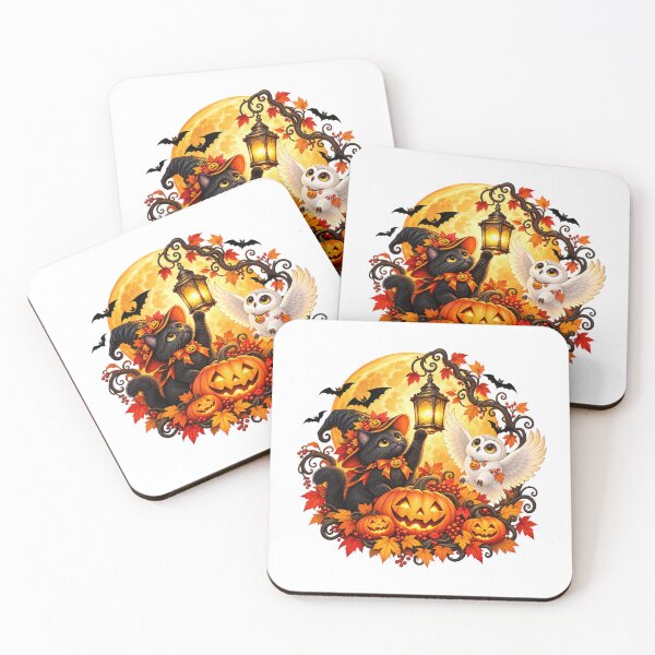Item preview, Cute Black Cat Pumpkin Halloween Spooky Season Design designed and sold by ArtDesignTp.