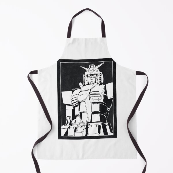 Item preview, GUNDAM - Mobile Suit Gundam (Black and White) designed and sold by FamousWeirdosRB.