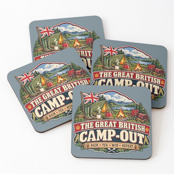 Item preview, The Great British Camp-Out Vintage Camping designed and sold by warlistop.