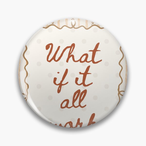 Item preview, What If It All Work Out? Positive Motivational Encouragement Optimism designed and sold by AncientClouds25.