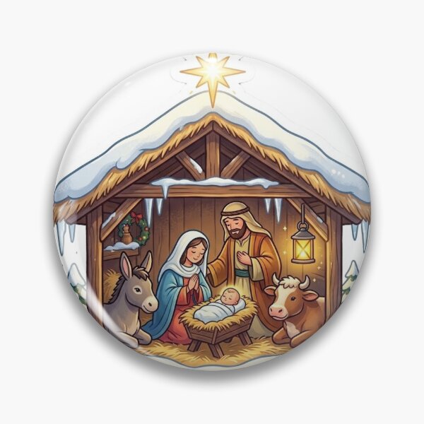Item preview, Night Nativity Scene designed and sold by Infinite Art District.