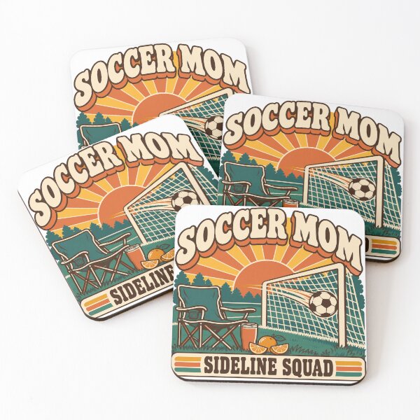 Item preview, Soccer Mom Gift - Sideline Squad designed and sold by RedRubyBubble.