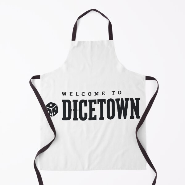 Item preview, Welcome to Dicetown Tabletop City Souvenir black designed and sold by WUSCHELWORKS.