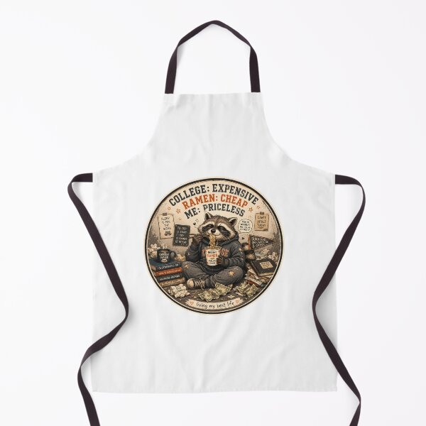 Item preview, College Gift - Living My Best Life On Ramen designed and sold by RedRubyBubble.