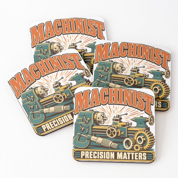 Item preview, Machinist Gift - Precision Matters designed and sold by RedRubyBubble.