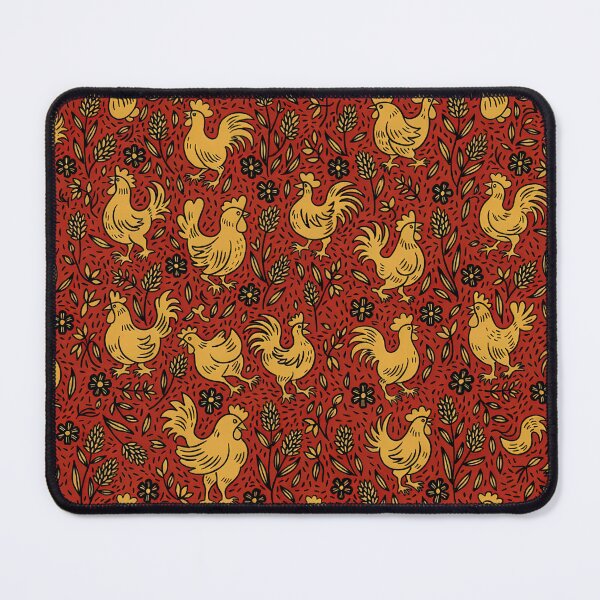 Item preview, Japandi Roosters and Harvest Wheat Seamless Pattern Vector designed and sold by Shutter-Dragon.