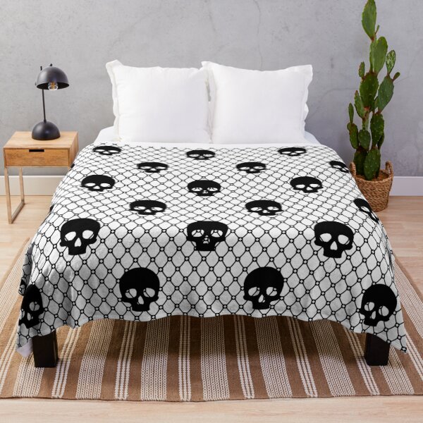 Item preview, Black and White Skull Pattern - 01 designed and sold by D-G-Designs.
