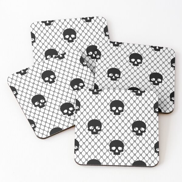Item preview, Black and White Skull Pattern - 01 designed and sold by D-G-Designs.