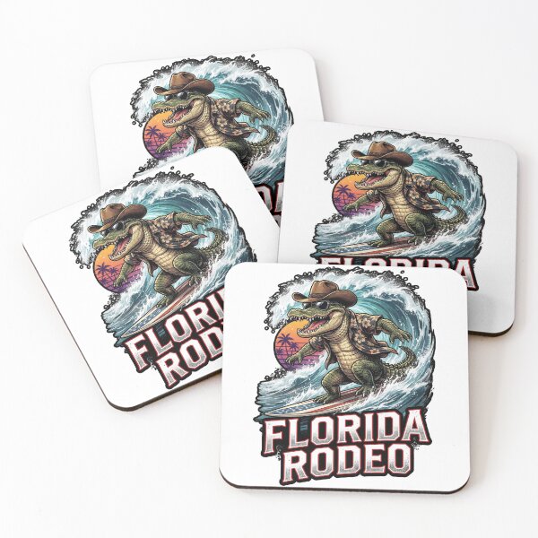 Item preview, Florida Rodeo Alligator Surfer – Cowboy Gator Surfing designed and sold by FREENATION2026.