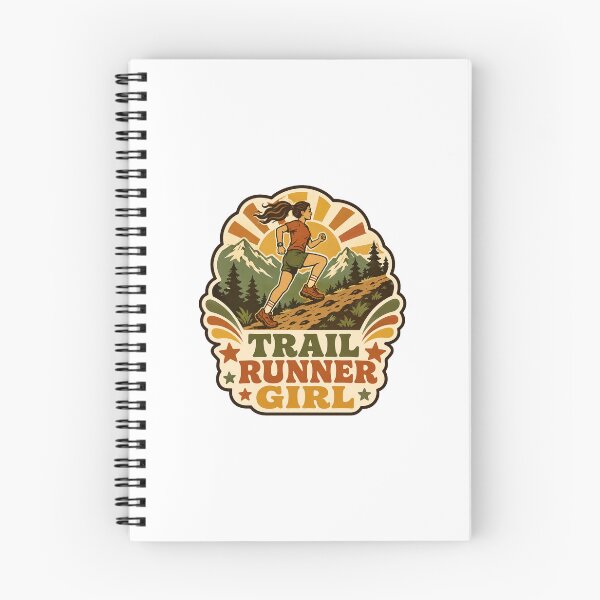 Item preview, Trail Running Gift - Trail Runner Girl designed and sold by RedRubyBubble.