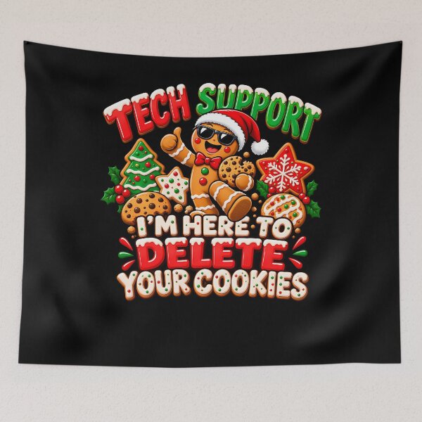 Item preview, Tech Support Delete Your Cookies designed and sold by Wild-Misfits.