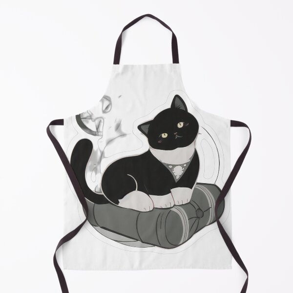 Item preview, Black and White Cat with Bandana designed and sold by For-Cat Studio.