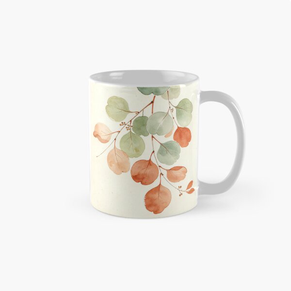 Item preview, Silver Dollar Eucalyptus — Watercolor & Chinese Ink  designed and sold by EduMaru_Arts.