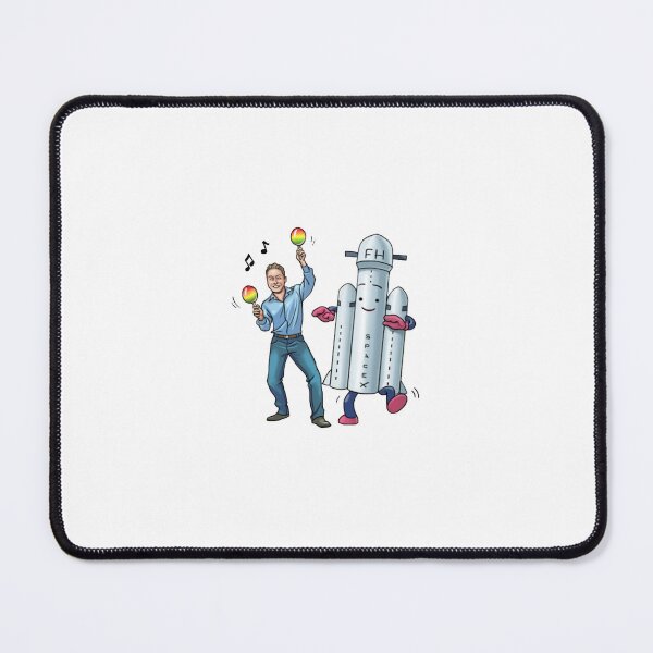 Item preview, Dancing Man With Maracas And Rocket designed and sold by SofaKingTESLA.