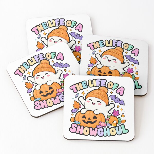 Item preview, The Life of a Showghoul Adorable Spooky Ghost Art designed and sold by ArtDesignTp.