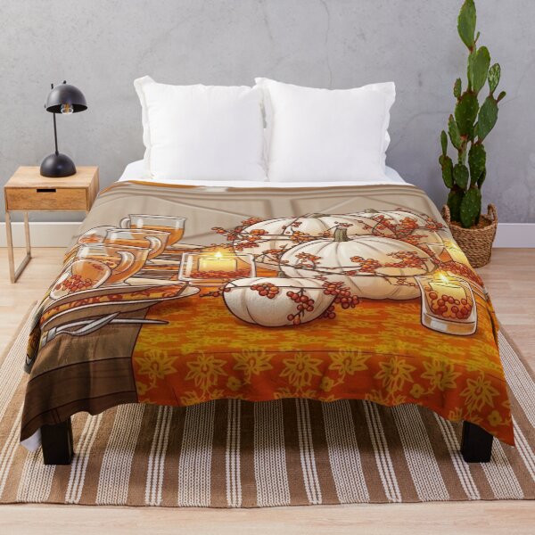 Item preview, Warm Autumn Pumpkin Tablescape designed and sold by ritusdesigns.