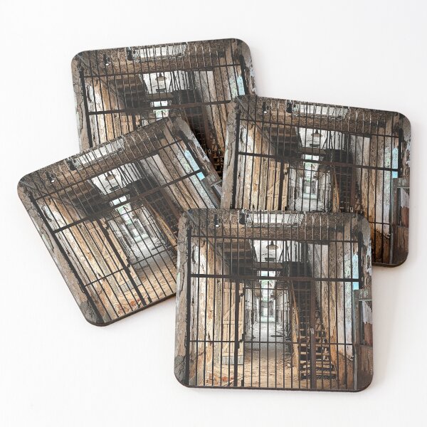 Item preview, Cellblock Corridor Behind Iron Gate – Eastern State Penitentiary designed and sold by Jason Bylsma.