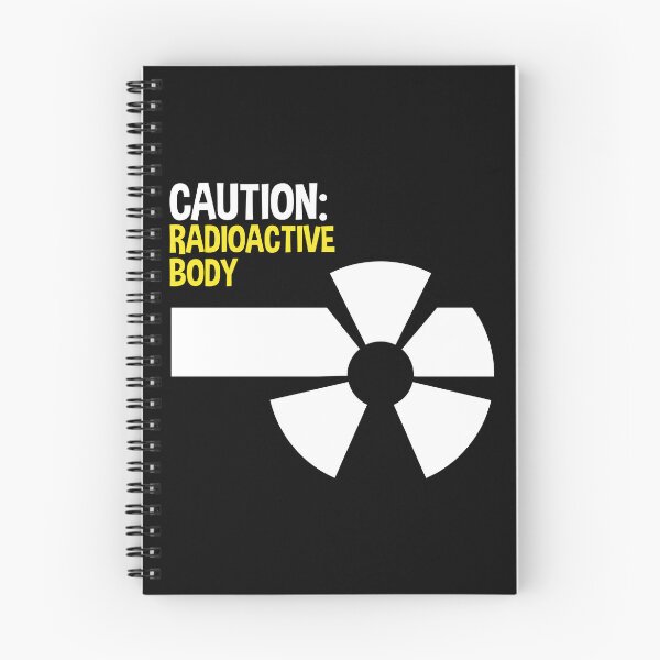 Item preview, Caution Radioactive Body Funny Science Hazard Symbol Gift designed and sold by ScienceCorner.