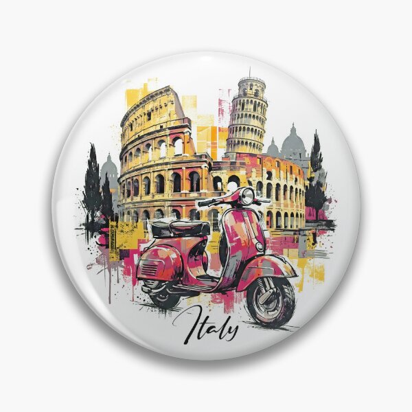 Item preview, Urban Italy: Vespa, Colosseum and Pisa designed and sold by EdwinkOne.