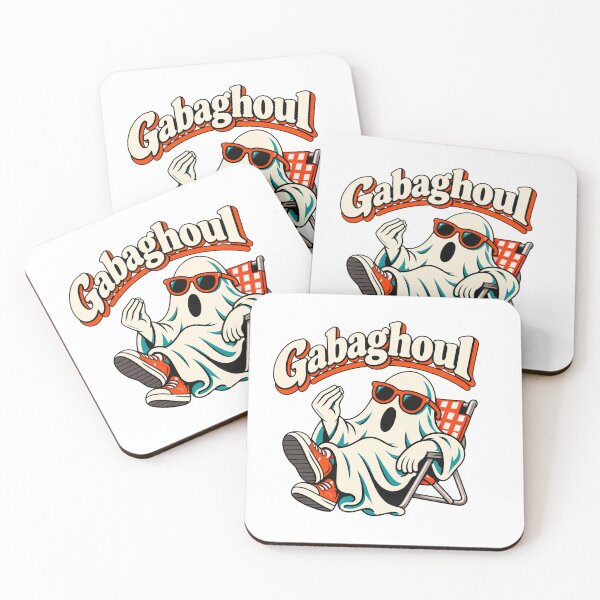 Item preview, Gabaghoul Retro Halloween Ghost Italian Meme Art designed and sold by ArtDesignTp.