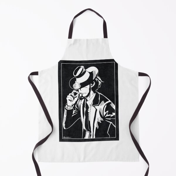 Item preview, DAISUKE JIGEN - Lupin the 3rd (Black and White) designed and sold by FamousWeirdosRB.