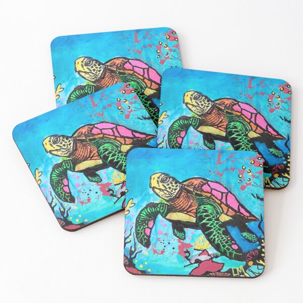 Item preview, Sea Turtle Underwater designed and sold by LoriMcKinnonArt.
