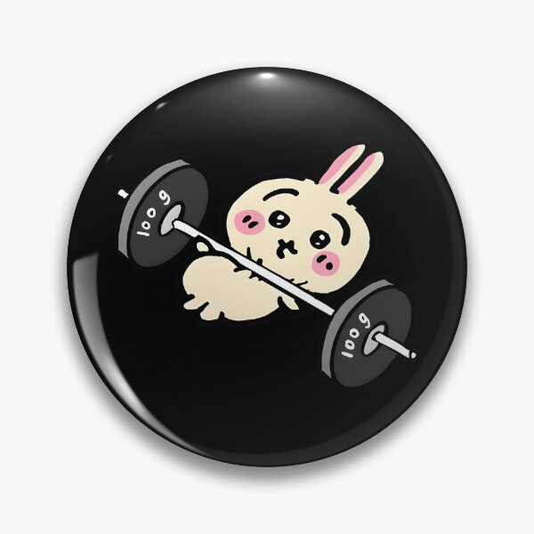 Item preview, Kawaii Bunny Lifting 100kg designed and sold by egabilo.