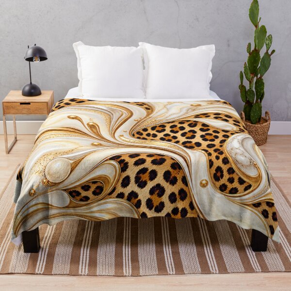 Item preview, Wild Luxe – Leopard Print and Pearl Marble designed and sold by annenambiro.