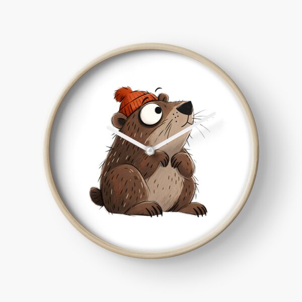 Item preview, Mountain Beaver in a Knitted Cap designed and sold by The-Art-of-D.