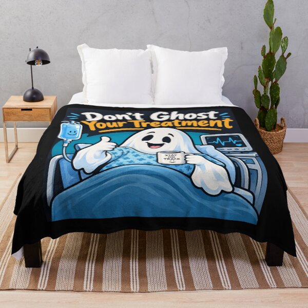 Item preview, Don't Ghost Your Treatment – Funny Medical Ghost Cartoon designed and sold by JoyVero.