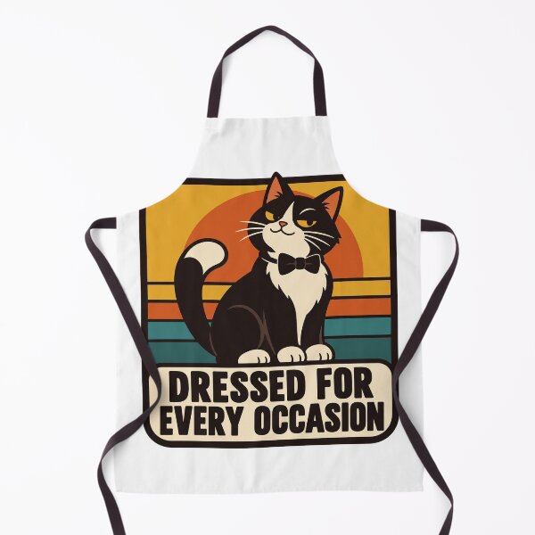 Item preview, Tuxedo Cat Gift - Dressed For Every Occasion designed and sold by RedRubyBubble.