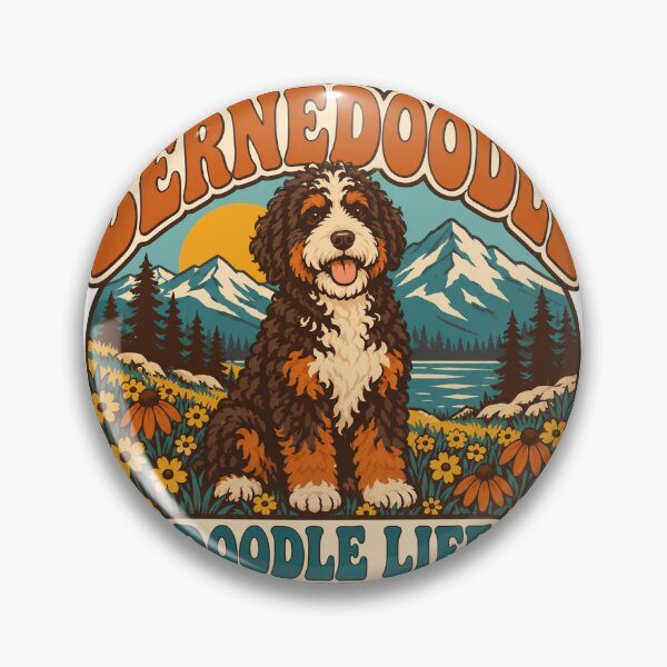 Artikelvorschau, Bernedoodle-Geschenk – Doodle Life entworfen und verkauft von RedRubyBubble.