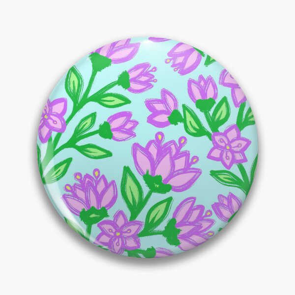 Item preview, Whimsical Purple Blossoms Dancing in Springtime designed and sold by ellaauroradsign.