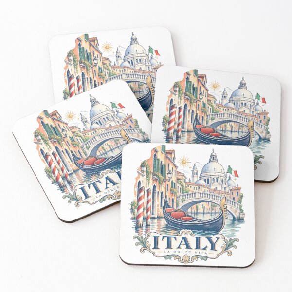 Item preview, Illustrated Italy: Venice and La Dolce Vita designed and sold by EdwinkOne.