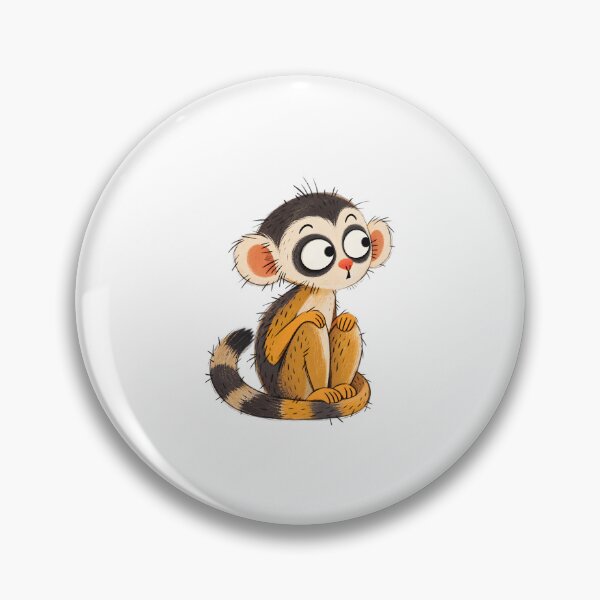 Item preview, Squirrel Monkey with Folded Knees designed and sold by The-Art-of-D.