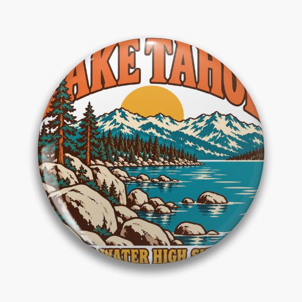 Item preview, Lake Tahoe Gift - Blue Water High Sierra designed and sold by RedRubyBubble.