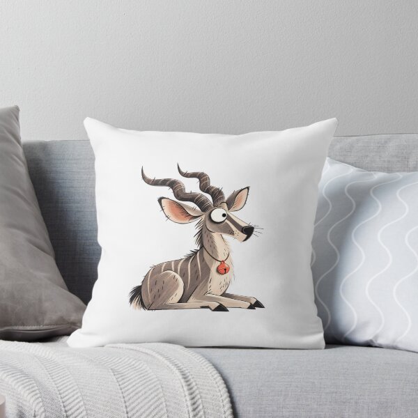 Item preview, Kudu with a Little Christmas Bell designed and sold by The-Art-of-D.