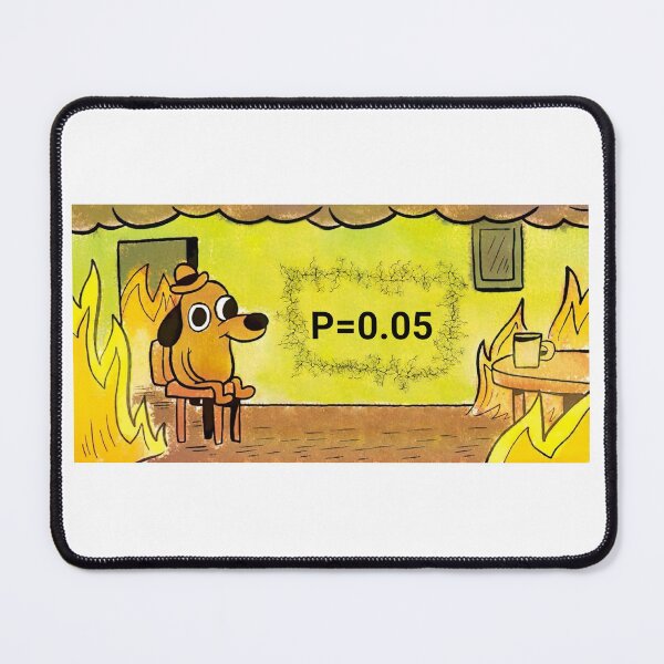 Item preview, meme p=0.05 designed and sold by Alcontraste.